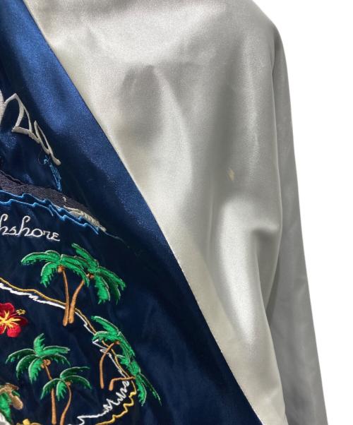 CAPTAIN SANTA（キャプテンサンタ）CAPTAIN SANTA (キャプテンサンタ) サテンスカジャン ブルー サイズ:Lの古着・服飾アイテム