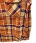 中古・古着 Hysteric Glamour (ヒステリックグラマー) SUPER FUZZ刺繍 ワークチェックシャツ オレンジ サイズ:M：13000円