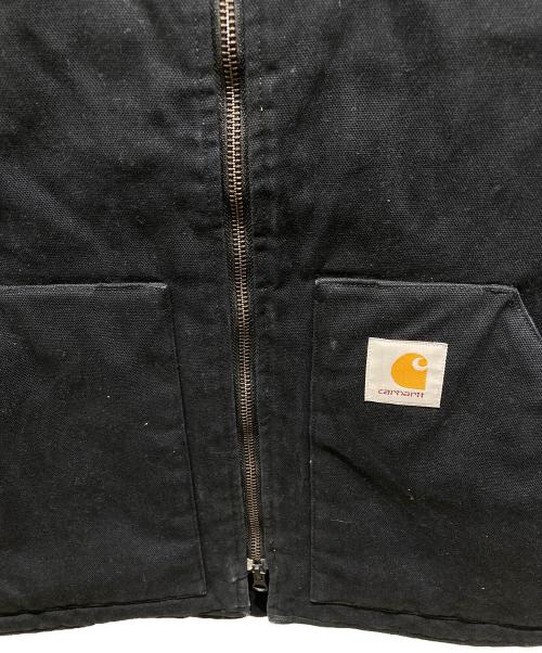 CarHartt（カーハート）CarHartt (カーハート) ダックベスト ブラック サイズ:XLの古着・服飾アイテム