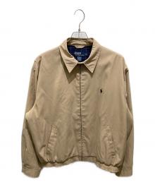 POLO RALPH LAUREN（ポロ・ラルフローレン）の古着「スイングトップ」｜ベージュ