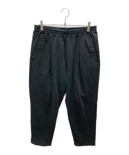 Graphpaper（グラフペーパー）Graphpaper (グラフペーパー) Ultra Compact Terry Sweat Pants ブラック サイズ:記載無しの為実寸参照の古着・服飾アイテム