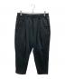 Graphpaper（グラフペーパー）の古着「Ultra Compact Terry Sweat Pants」｜ブラック