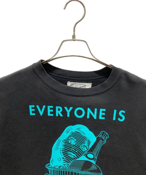 C.E（シーイー）C.E (シーイー) クルーネックスウェット ブラック サイズ:Ｍの古着・服飾アイテム