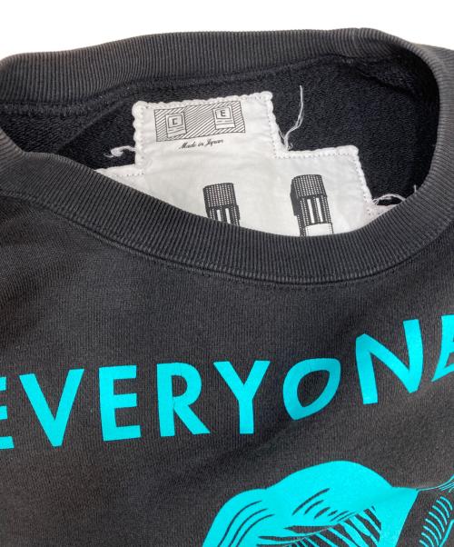 C.E（シーイー）C.E (シーイー) クルーネックスウェット ブラック サイズ:Ｍの古着・服飾アイテム