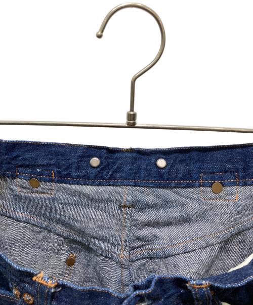 BOWERY BLUE MAKERS（バワリーブルーメーカーズ）BOWERY BLUE MAKERS (バワリーブルーメーカーズ) シンチバッグデニムパンツ ブルー サイズ:34の古着・服飾アイテム