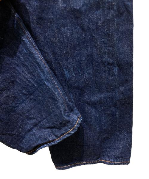 BOWERY BLUE MAKERS（バワリーブルーメーカーズ）BOWERY BLUE MAKERS (バワリーブルーメーカーズ) シンチバッグデニムパンツ ブルー サイズ:34の古着・服飾アイテム