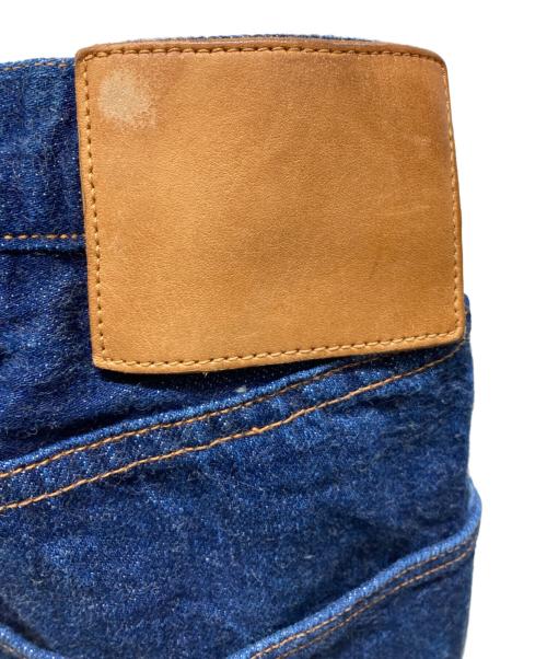 BOWERY BLUE MAKERS（バワリーブルーメーカーズ）BOWERY BLUE MAKERS (バワリーブルーメーカーズ) シンチバッグデニムパンツ ブルー サイズ:34の古着・服飾アイテム