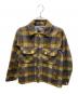 anachronorm（アナクロノーム）の古着「CPOチェックウールジャケット」｜ブラウン