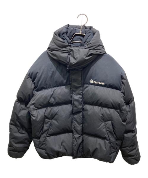 FIRST DOWN（ファーストダウン）FIRST DOWN (ファーストダウン) EMODA (エモダ) ダウンジャケット ブラック サイズ:Ｆの古着・服飾アイテム
