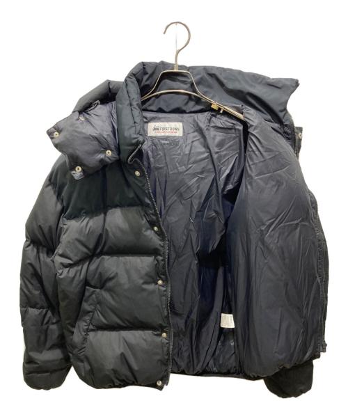 FIRST DOWN（ファーストダウン）FIRST DOWN (ファーストダウン) EMODA (エモダ) ダウンジャケット ブラック サイズ:Ｆの古着・服飾アイテム