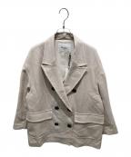 Diagramダイアグラム）の古着「オーバーテーラードジャケット」｜ベージュ