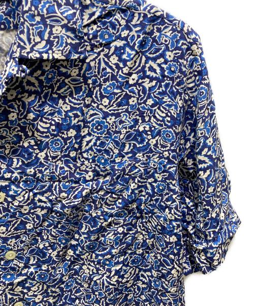 POLO RALPH LAUREN（ポロ・ラルフローレン）POLO RALPH LAUREN (ポロ・ラルフローレン) オープンカラーシャツ ブルー サイズ:Ｍの古着・服飾アイテム