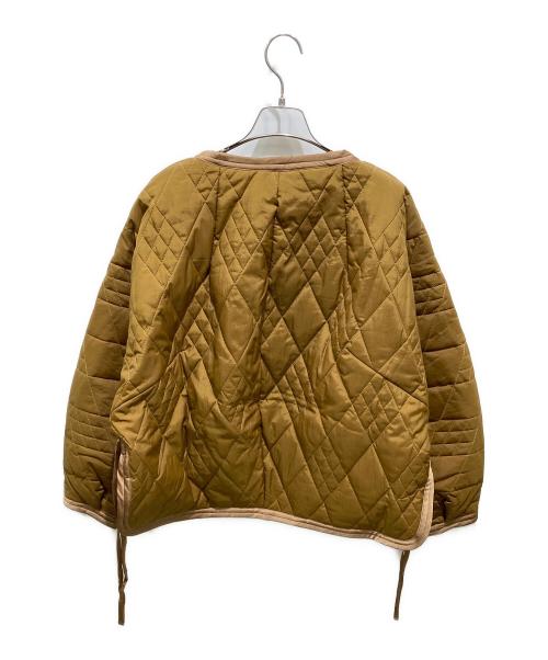 HeRIN.CYE（ヘリンドットサイ）HeRIN.CYE (ヘリンドットサイ) Cocoon qulting jacket ブラウン サイズ:FREEの古着・服飾アイテム