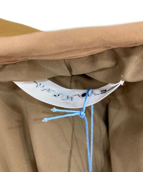 HeRIN.CYE（ヘリンドットサイ）HeRIN.CYE (ヘリンドットサイ) Cocoon qulting jacket ブラウン サイズ:FREEの古着・服飾アイテム