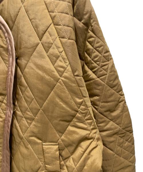 HeRIN.CYE（ヘリンドットサイ）HeRIN.CYE (ヘリンドットサイ) Cocoon qulting jacket ブラウン サイズ:FREEの古着・服飾アイテム