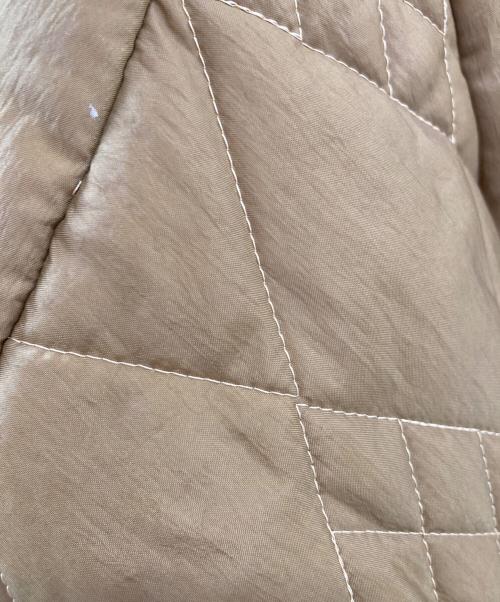 HeRIN.CYE（ヘリンドットサイ）HeRIN.CYE (ヘリンドットサイ) Cocoon qulting jacket ブラウン サイズ:FREEの古着・服飾アイテム