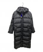 MIZUNOミズノ）の古着「ダウンロングコート」｜ブラック