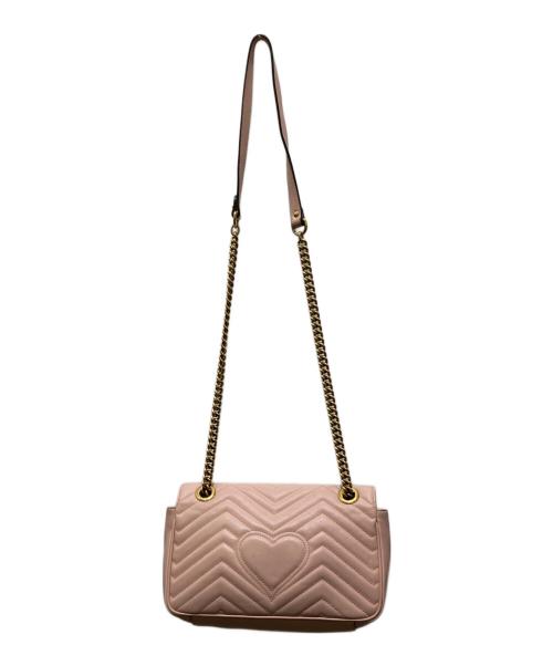 GUCCI（グッチ）GUCCI (グッチ) ショルダーバッグ ピンクの古着・服飾アイテム