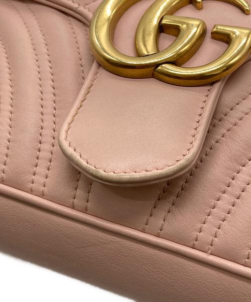 GUCCI（グッチ）GUCCI (グッチ) ショルダーバッグ ピンクの古着・服飾アイテム