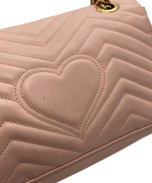 GUCCI（グッチ）GUCCI (グッチ) ショルダーバッグ ピンクの古着・服飾アイテム