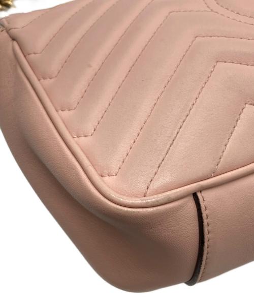 GUCCI（グッチ）GUCCI (グッチ) ショルダーバッグ ピンクの古着・服飾アイテム