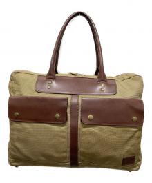 PORTER（ポーター）の古着「SENSATION 2WAY OVERNIGHTER」｜カーキ