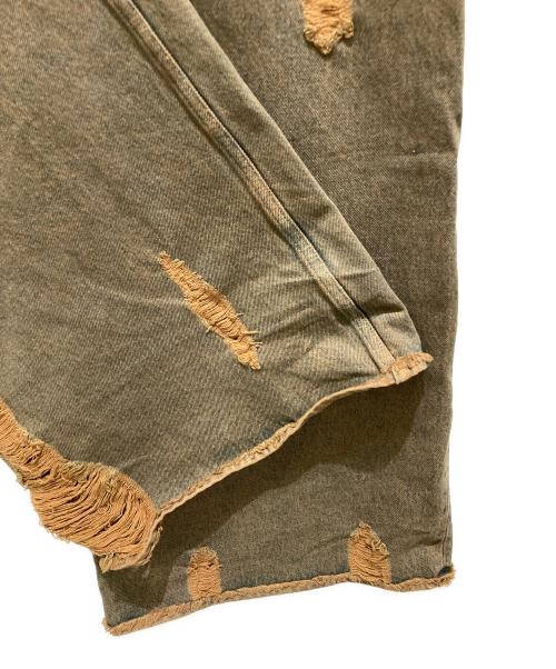 EGONLAB（エゴンラボ）EGONLAB (エゴンラボ) BAGGY DENIM ブラウン サイズ:Mの古着・服飾アイテム