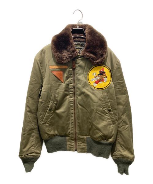 BUZZ RICKSON'S（バズリクソンズ）BUZZ RICKSON'S (バズリクソンズ) 復刻B-15Aジャケット カーキ サイズ:40の古着・服飾アイテム