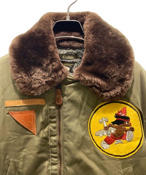 BUZZ RICKSON'S（バズリクソンズ）BUZZ RICKSON'S (バズリクソンズ) 復刻B-15Aジャケット カーキ サイズ:40の古着・服飾アイテム