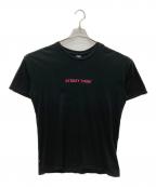 stussyステューシー）の古着「半袖カットソー」｜ブラック