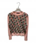 hystericsヒステリックス）の古着「切替ニット」｜ピンク