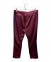 Needles (ニードルズ) Narrow Track Pant-Poly Smooth ボルドー サイズ:Ⅼ：9000円