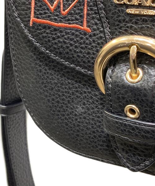 COACH（コーチ）COACH (コーチ) JEAN-MICHEL BASQUIAT (ジャン ミシェル バスキア) ショルダーバッグ ブラックの古着・服飾アイテム