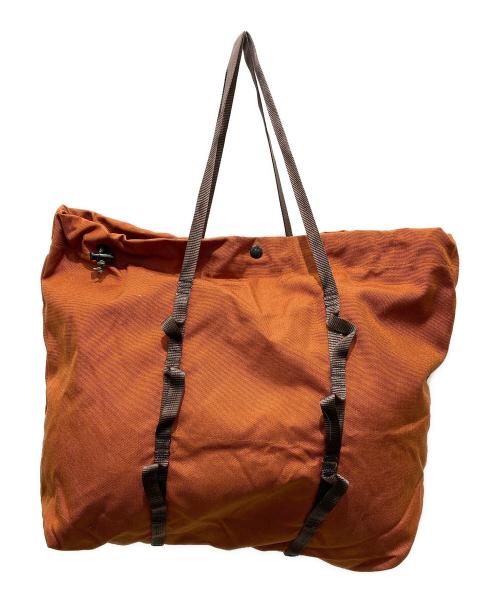 Epperson Mountaineering（エパーソンマウンテニアリング）Epperson Mountaineering (エパーソンマウンテニアリング) ワッペントートバッグ ブラウンの古着・服飾アイテム