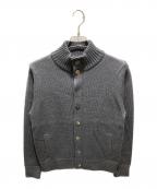 134 kamkura134カマクラ）の古着「スタンドカラーカーディガン」｜グレー