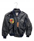 TED COMPANYテッドカンパニー）の古着「L-2Bフライトジャケット」｜ブラック