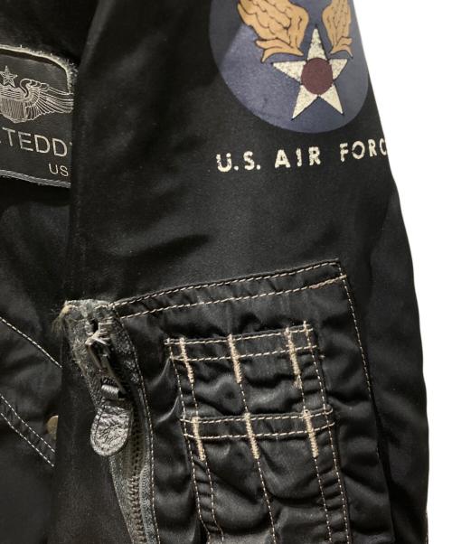 TED COMPANY（テッドカンパニー）TED COMPANY (テッドカンパニー) L-2Bフライトジャケット ブラック サイズ:38の古着・服飾アイテム