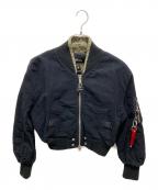 DIESELディーゼル）の古着「D-LESKYジップジャケット」｜ブラック
