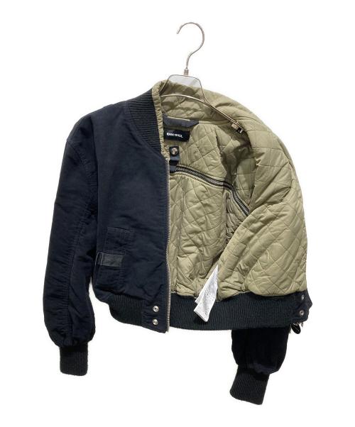 DIESEL（ディーゼル）DIESEL (ディーゼル) D-LESKYジップジャケット ブラック サイズ:Sの古着・服飾アイテム