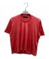 BALENCIAGA（バレンシアガ）の古着「ワンポイントロゴTシャツ」｜レッド
