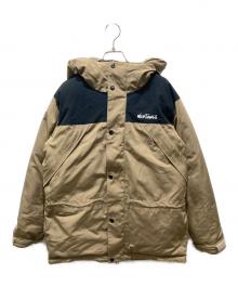 WILD THINGS（ワイルドシングス）の古着「フーデッドダウンジャケット」｜カーキ