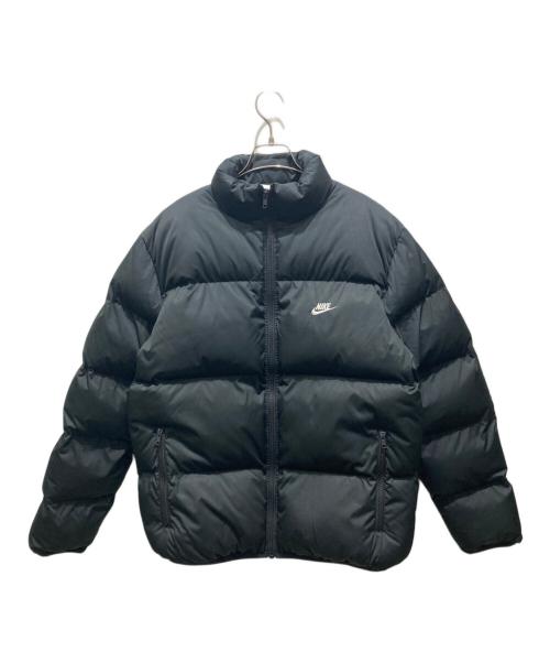 NIKE（ナイキ）NIKE (ナイキ) Therma-FIT パファー ジャケット ブラック サイズ:Mの古着・服飾アイテム