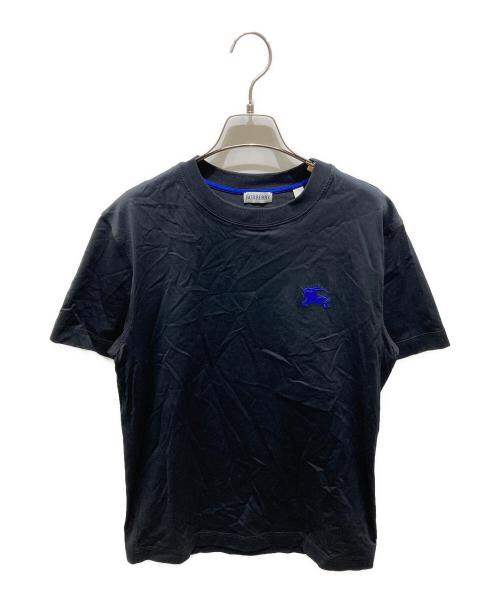 BURBERRY（バーバリー）BURBERRY (バーバリー) EKD Logo Embroidered Tee ブラック サイズ:Ｍの古着・服飾アイテム