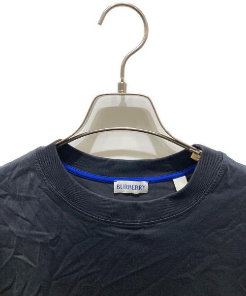BURBERRY（バーバリー）BURBERRY (バーバリー) EKD Logo Embroidered Tee ブラック サイズ:Ｍの古着・服飾アイテム