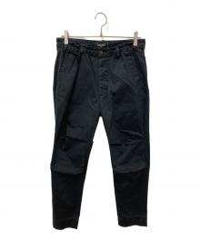 DSQUARED2（ディースクエアード）の古着「テーパードパンツ」｜ブラック