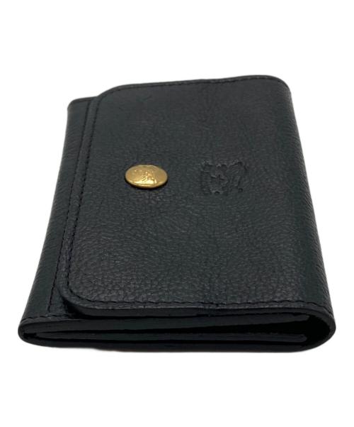IL BISONTE（イル ビゾンテ）IL BISONTE (イル ビゾンテ) カードケース ブラックの古着・服飾アイテム