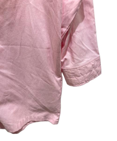 Sea Room lynn（シールームリン）Sea Room Lynn (シールームリン) OXFORDシャツロンパース ピンク サイズ:Ｍの古着・服飾アイテム