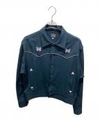 Needlesニードルズ）の古着「PIPING COWBOY JACKET　パイピングカウボーイジャケット」｜ネイビー