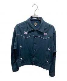 Needles（ニードルズ）の古着「PIPING COWBOY JACKET　パイピングカウボーイジャケット」｜ネイビー