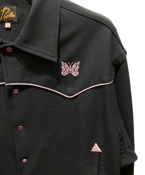 Needles（ニードルズ）Needles (ニードルズ) PIPING COWBOY JACKET　パイピングカウボーイジャケット ネイビー サイズ:Mの古着・服飾アイテム
